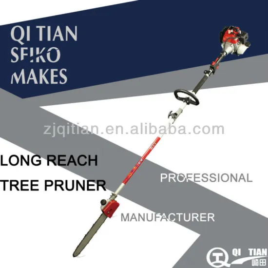 LONG REACH TREE PRUNER,TWO-STROKE 0.8 KW QT-PCS340-9