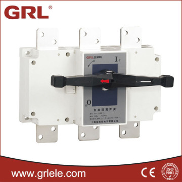 CE approved 1600A 3P 4P red copper in or outsiade operation door isolator switch