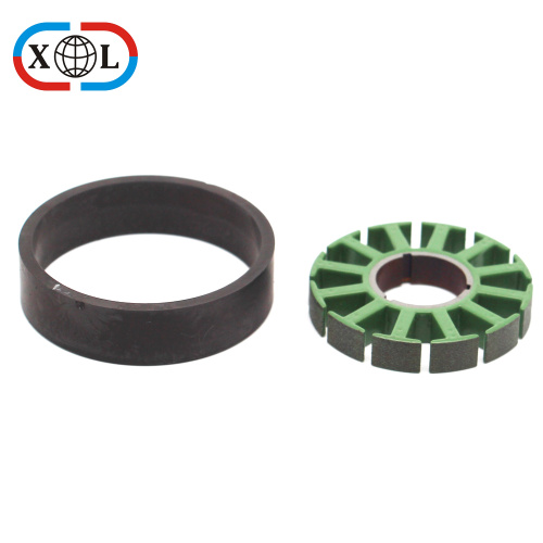 Injection Bonded Ferrite Magnet with Stator