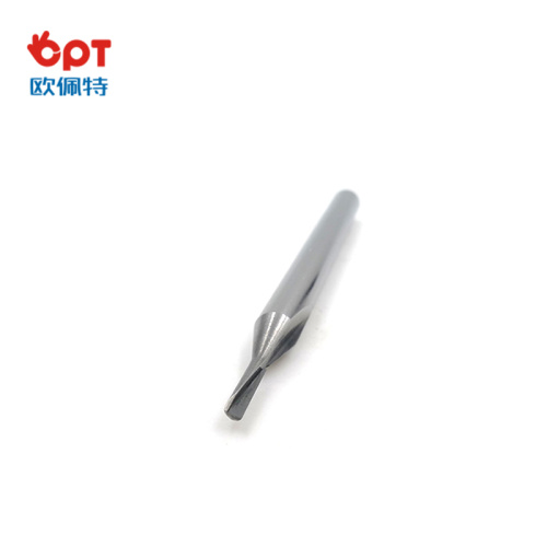 PCD round end mill cutter in router