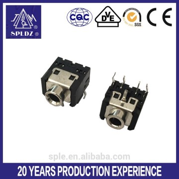 5 pin 3.5mm metal phone jack PJ-306