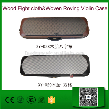 Wood Eight cloth&Woven Roving Violin Case
