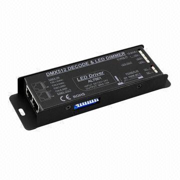 Dmx/0-10v Dimmer Led Driver, Multifunction Controller/with Dc 12-24v ...
