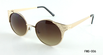 Classic Retro Round Frame Sunglasses