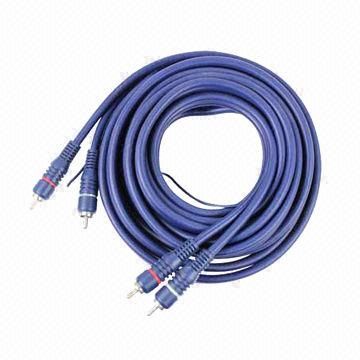 AV Cables, 2 RCA Male to 2 RCA Male