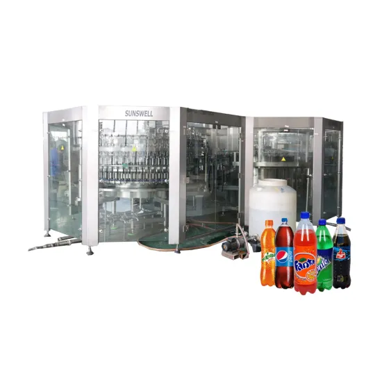 Carbonated Soft Drink Filling Bottling Line