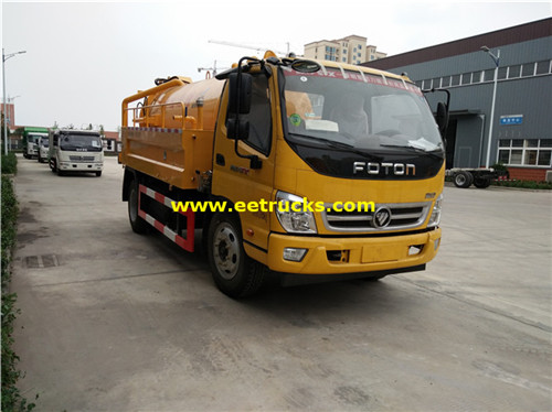 Dongfeng 5000L тоза кардани мошинҳои хурди тоза