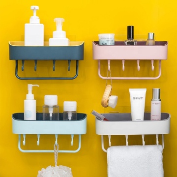 Best Value Wall Mounted Bathroom Rack Triangle Handle Storage
