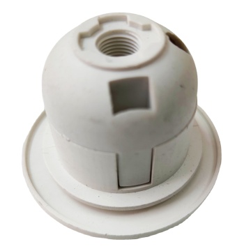 Bakelit -Kunststofflampenhalter E27 519 mit Plastikring