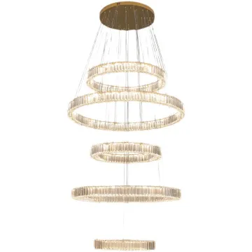Modern LED Crystal Chandelier and Pendant Ceiling Lamp Fixtures for Living Room Decor