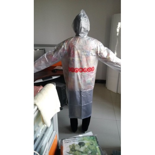 Wholesale Adult PVC Promotional Raincoat