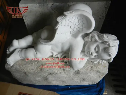 life size cherub statue sculpture for sale in in natural marble