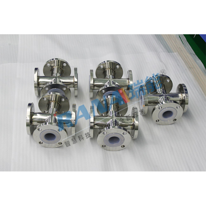 Крыжавы фітынг з PTFE для трубаправода