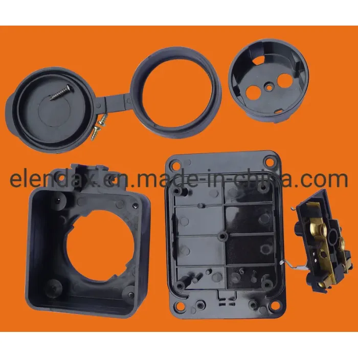 Soket Listrik 4 Gang Tahan Air Industri (P6410E)