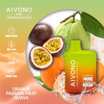 Customize AIVONO Aim Boxx 4000 Puffs Vape