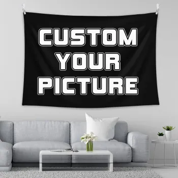 Create Your Own Custom Tapestry: Upload Images for Personalized Backdrop & Wall Hanging