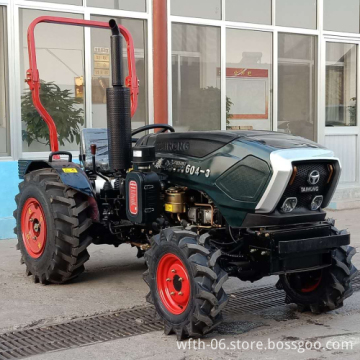 Taihong Tractor Machine 50HP 4x4 with Backhoe and Front Loader