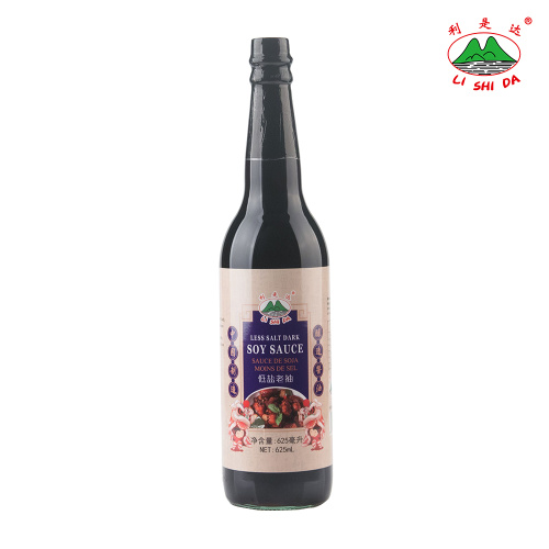 Sauce soja noire moins salée 625ml