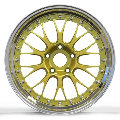 Custom Replication 18x10j BBS Style Split Rim Alloy Wheels for Car Modification