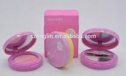 Eyeshadow eyebrow cheek blusher Cosmetics for young lady
