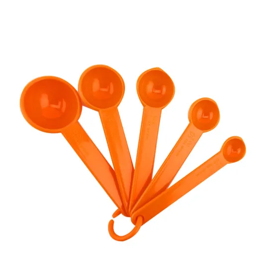 5pcs PP plastic measuring spoon scoop