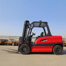 Truk forklift bertenaga baterai baru