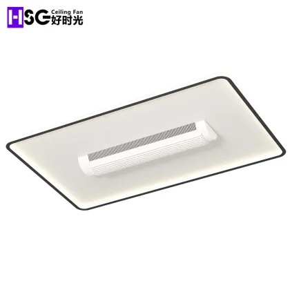 HSG Model 1631C Light Leafless Fan Bladeless Ceiling Fan Light