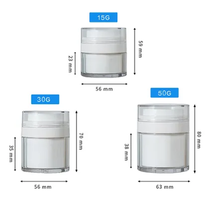 Empty Plastic Lotion Cream Bottle for Cosmetics