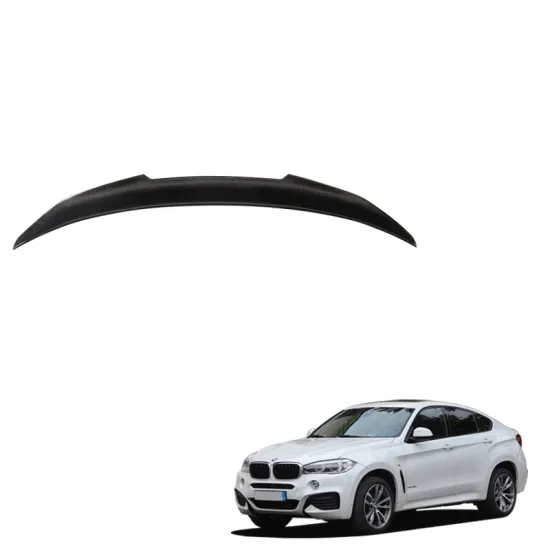 Rear Spoiler Car Exterior Accessory Tail Trunk Spoiler X6 F16 Tuning PSM Style Carbon Rear Wing for BMW X6 F16 2015-2018