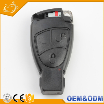 Top quality smart remote 3BT with battery hold car key shell for Benz
