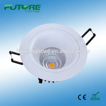 9W dimmable recessed led COB downlight 3 years warranty