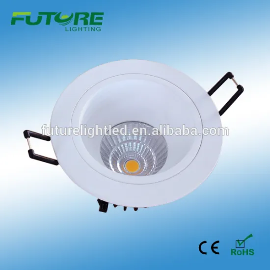 9W dimmable recessed led COB downlight 3 years warranty
