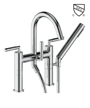 Deck Mounted Brass Bath Mixer