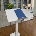 Mobile Adjustable Study Desk with Storage Underneath