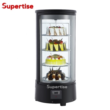 Commercial Bakery Equipment: Glass Door Refrigerator & Cake Display Case