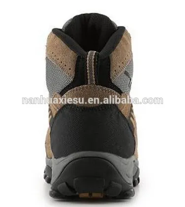 EN20345 CE industrial hiking shoes safety Men's Trendy Outdoor Safety Hiking Shoes