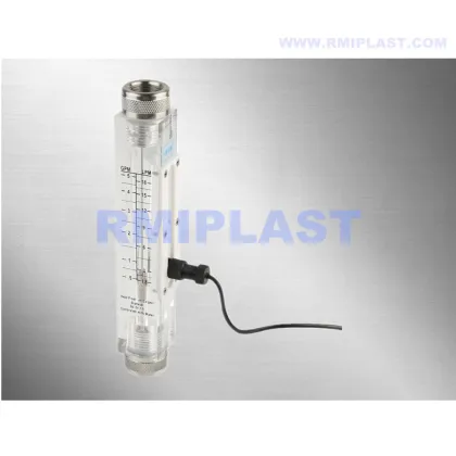 Flow Meter With Upper Limit Switch