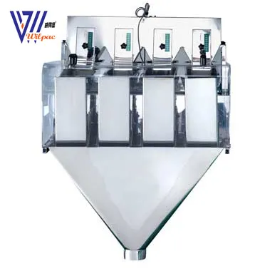Multi-Head Linear Scale with 4 Heads for Weighing