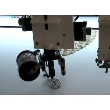 12  heads 9 colors  Hefeng coiling cording computeriezd embroidery machine