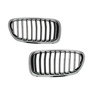 BMW 5 Series F10 LCI 2014-2016 Chrome Grille OEM