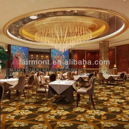 Royal Chinese Wool Carpet, Customized Hotel Corridor Carpet