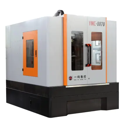 Maxtors Hot Sale: Compact Double Column CNC Milling Machine with Engraving - Model YMC-8070