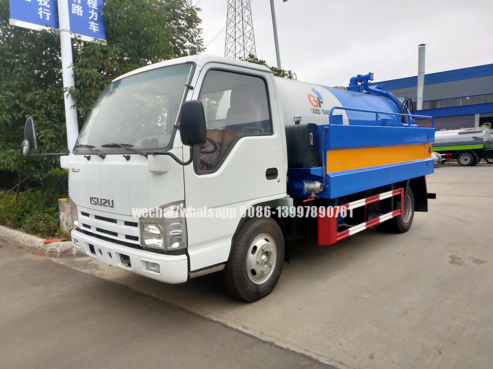 Isuzu Sewage Truck Jpg