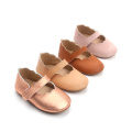 Розови обувки за новородено момиченце Mary Jane