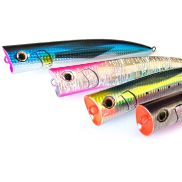 MISTER LURE 190mm 60g Hard Plastic Popper for Saltwater Big Game Fishing (Tuna, Marlin)