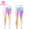 Sublimated Spandex လေ့ကျင့်ရေး Leggings