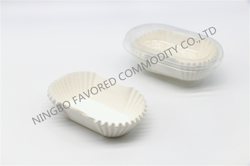 Small size oval silicone paper cup liner