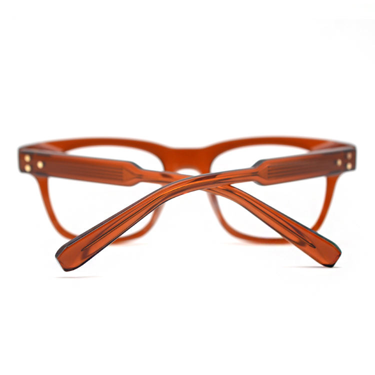 Fashion Transparent Retro Thick Acetate Eyeglasses Frames