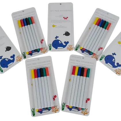 Clearance Sale SINAMAY Blank Craft Colors Sublimation Markers Transfer Ink Pen DIY to fabric