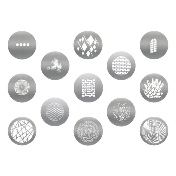 SOONPHO Metal Plate with Hollow Patterns for Godox Accessories